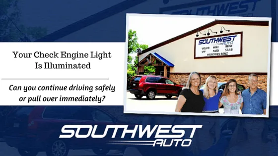 Should I Panic If The Check Engine Light Illuminates While I’m Driving?